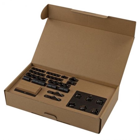 Description image for Kanto PMX680 Pro Series Full Motion Wall Mount for 39"-82" TVs BLACK