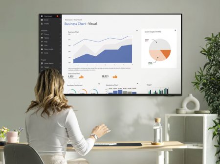 Description image for Samsung 70-Inch Crystal UHD DU7100 4K Tizen OS Smart TV