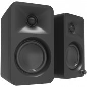 Kanto ORA 100W Powered Reference Desktop Speakers w Bluetooth (Pair) BLACK - Open Box