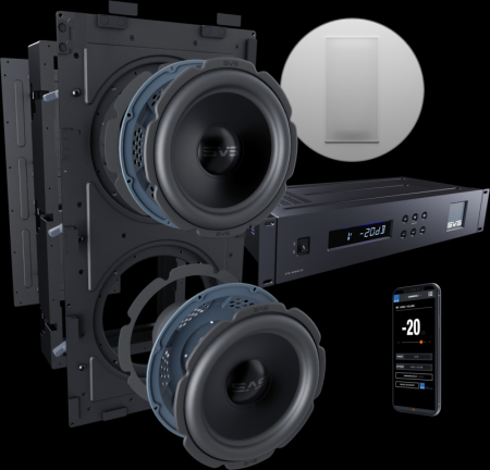 Description image for SVS 3000 In-Wall Subwoofer and Amp