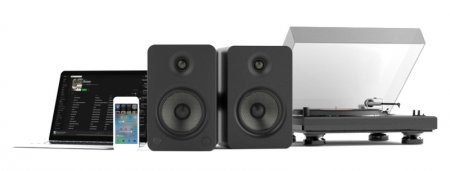 Description image for Kanto YU6 2-Way Powered Bookshelf Speakers (Pair) BAMBOO