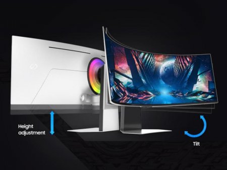 Description image for Samsung LS49CG954SNXZA 49-Inch Odyssey OLED G9 DQHD 240Hz 0.03m Curved Gaming Monitor