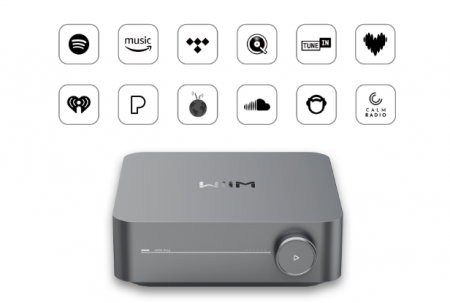 Description image for WiiM Amp Versatile Streaming Amplifier with AirPlay 2 SPACE GRAY