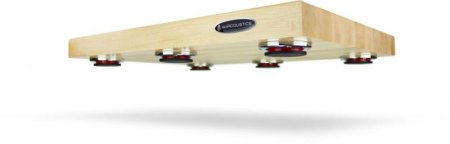 Description image for IsoAcoustics Delos 2216W2 Turntable Isolation Walnut Platform