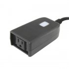 Ultralink Outdoor Single Smart WiFi Plug BLACK