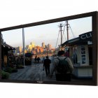 Grandview LF-PU 112\" Permanent Fixed-Frame Projector Screen 16:9