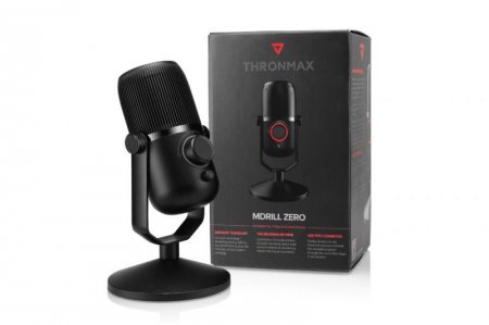 Description image for Thronmax Mdrill Zero PLUS Microphone BLACK