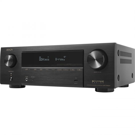 Denon AVR-X1800H 7.2 Ch. 175W 8K AV Receiver with HEOS® Built-in BLACK
