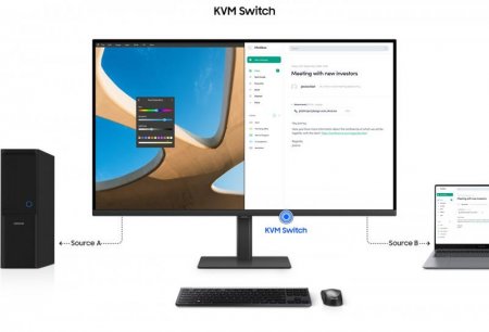 Description image for Samsung LS37D802UANXZA 37-Inch ViewFinity S8 UHD HDR10 IPS 60Hz Monitor