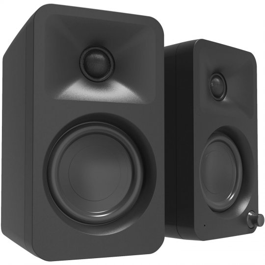 Kanto ORA 100W Powered Reference Desktop Speakers w Bluetooth (Pair) BLACK - Open Box