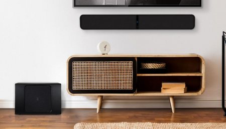 Description image for Bluesound PULSE SUB+ W Wireless Powered 150 Watt Subwoofer WHITE