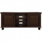 Bell\'O WAVS-335 No-Tools Assembly 65\" TV A/V Cabinet ESPRESSO