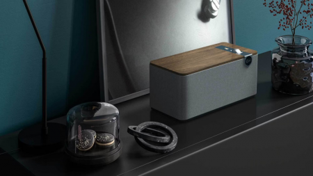 Description image for Klipsch THE ONE PLUS Compact Premium Tabletop Bluetooth Speaker BLACK