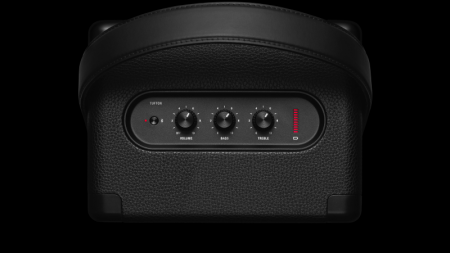 Description image for Marshall Tufton Portable Bluetooth Speaker with Strap [1002638] BLACK