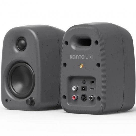 Kanto Audio UKI Powered Desktop Speakers (Pair) ONYX BLACK