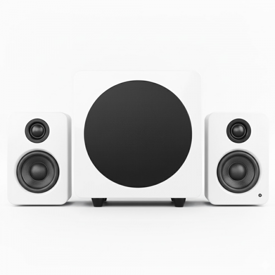 Kanto YU2/SUB6 Speaker Package GLOSS WHITE - Open Box