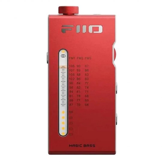 FiiO RR11 Portable Stereo Radio RED