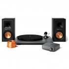 Klipsch WiiM Amp Pro-Ject E1 Phono and Speaker Wire Bundle