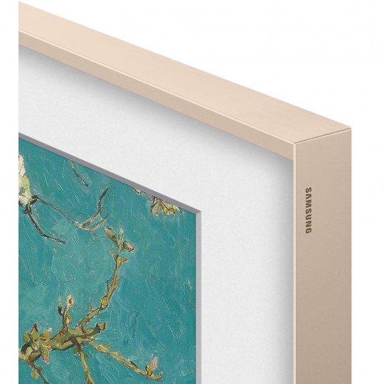 Samsung 65-Inch The Frame Customizable TV Bezel MODERN TEAK