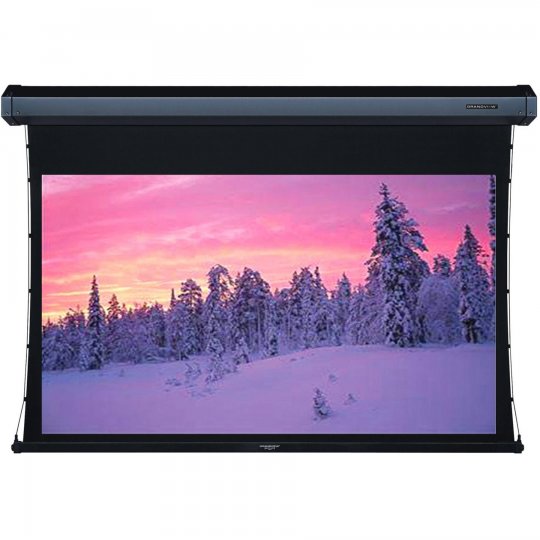 Grandview LF-MIR 100\" Integrated Tab Tension Motorized Projector Screen 16:9