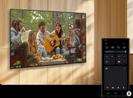 Description image for Samsung QN77S90FAFXZC 77-Inch OLED 4K Vision AI Smart TV [2025]