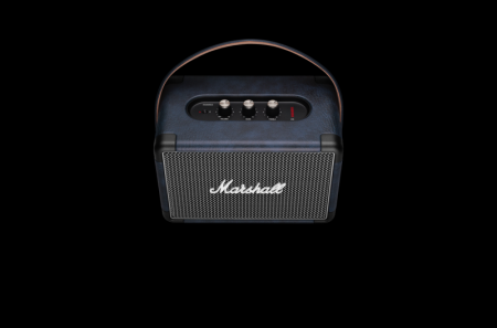 Description image for Marshall Kilburn II Portable Bluetooth Speaker w Carrying Strap BLACK