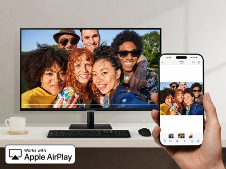 Description image for Samsung LS43FM702UNXZA 43-Inch ViewFinity M7 UHD HDR10 IPS 60Hz Smart Monitor