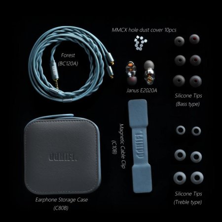 Description image for ddHiFi Janus In-Ear Drivers w Dual Sockets Featuring Both MMCX & 2-pin 0.78 Connectors
