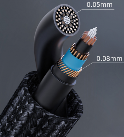 Description image for FiiO LL-RC-3mm Furukawa Monocrystalline Copper Headphone Cable