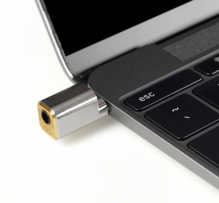 Description image for ddHiFi TC35B Android/Macbook/Chromebook/Tablet w USB Type C to 3.5 Female Connector