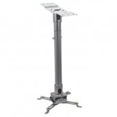 VMP Yokeless Low Profile Projector Mount with Cable Management SILVIER