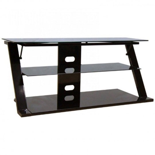 Bell\'O PVS25160 60-Inch 3-Shelf TV Stand BLACK