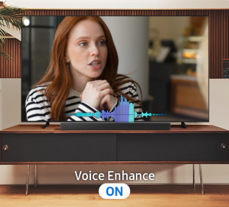 Description image for Samsung HW-B550F/ZC 300-Watt 2.1 Channel Sound Bar