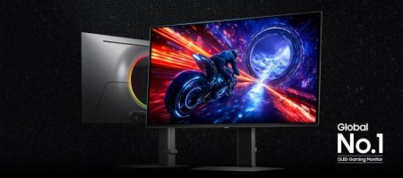 Description image for Samsung LS27DG600SNXZA — 27" Odyssey G6 QHD Gaming Monitor, 240Hz, 1ms, HDR10, G-Sync