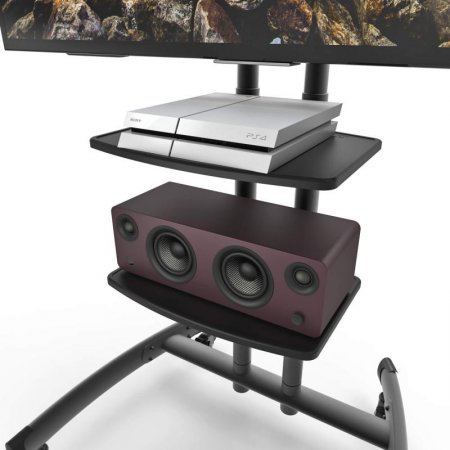 Description image for Kanto MTM-TRAYP Mobile Mount Plastic Device Tray BLACK