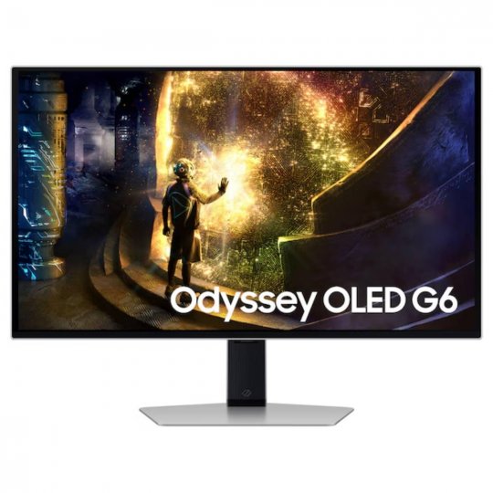 Samsung LS27DG612SNXZA 27-Inch Odyssey G6 QHD 240Hz 1ms HDR10 G-Sync Gaming Monitor
