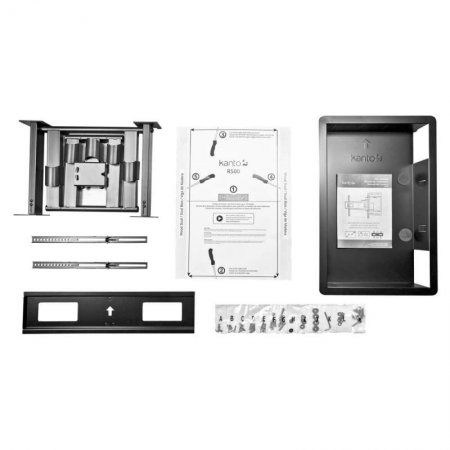 Description image for Kanto R500 Recessed Articulating Wall Mount for 46-80 inch Displays