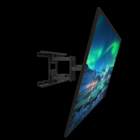 Description image for Kanto SDX600 Full Motion Anti-Theft TV Mount for 37"-65" TVs BLACK