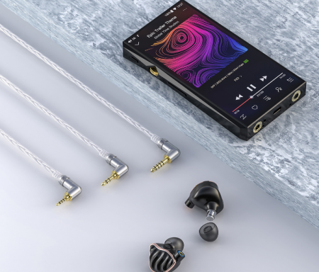 Description image for FiiO LC-4.4D 4.4mm Monocrystalline Pure MMCX Earphone Cable SILVER