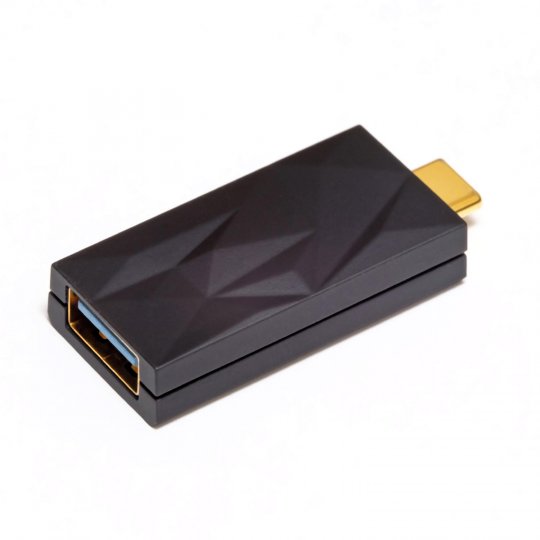 iFi Audio iSilencer+CA USB-C to USB-A Active Noise Filter (Corruption/Jitter) Filter BLACK