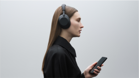 Description image for Sony WH-1000XM6 Over-Ear Noise Cancelling Bluetooth Headphones SILVER