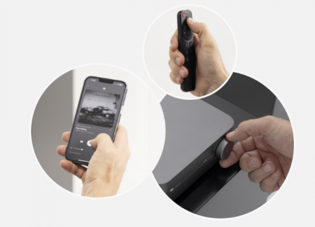 Description image for WiiM Amp Versatile Streaming Amplifier with AirPlay 2 SPACE GRAY