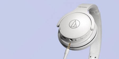 Description image for Audio-Technica ATH-S220BTWH Wireless On Ear Headphones WHITE