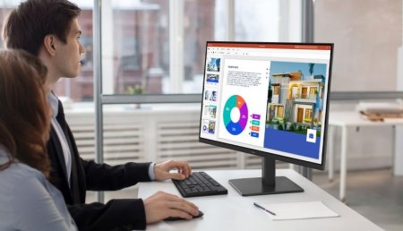 Description image for Samsung Essential 24-Inch FHD 120Hz 5ms GTG IPS LED ...