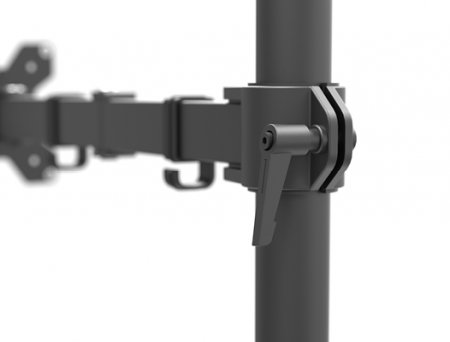 Description image for Kanto DML1000 Desktop Arm Single Monitor Mount BLACK