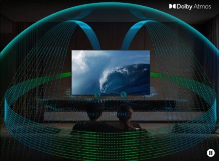 Description image for Samsung QN55S90FAFXZC 55-Inch OLED 4K Vision AI Smart TV [2025] - Open Box