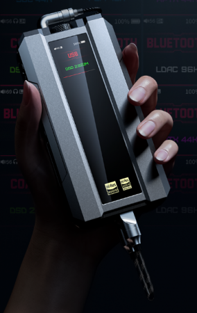 Description image for FiiO Q15 Portable DAC and Headphone Amplifier TITANIUM