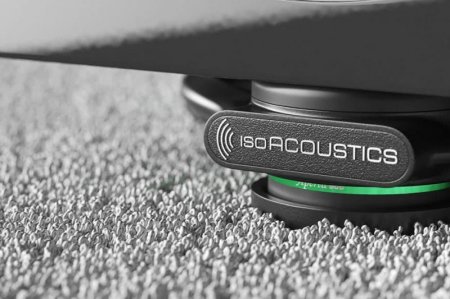 Description image for IsoAcoustics Aperta Sub Isolation Stand BLACK