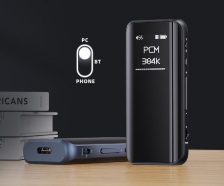 Description image for FiiO BTR15 Bluetooth DAC and Headphone Amplifier BLACK [2024]