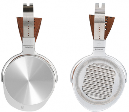 Description image for HiFiMan Susvara Unveiled Open-back Planar Headphones SILVER/TAN